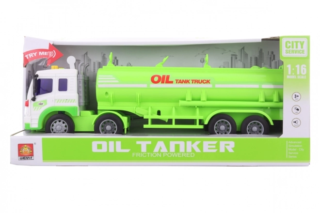 Battery Operated Toy Tanker Truck