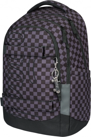 Zaino scolastico Skate Max grigio