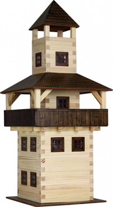 Tower Wooden Glue Model Kit by Walachia