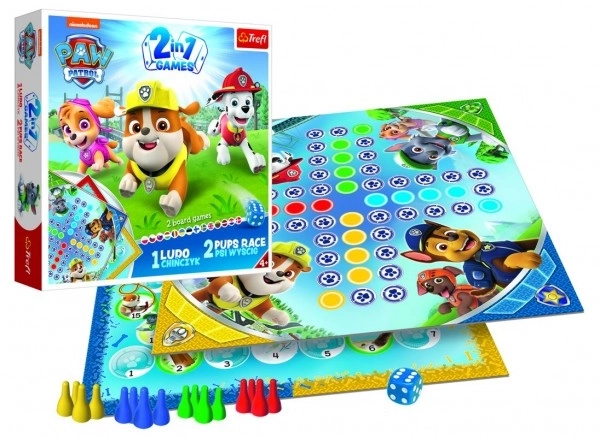 Trefl: 2-in-1 Game - Ludo: Paw Patrol