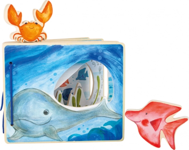 Underwater World Interactive Wooden Book