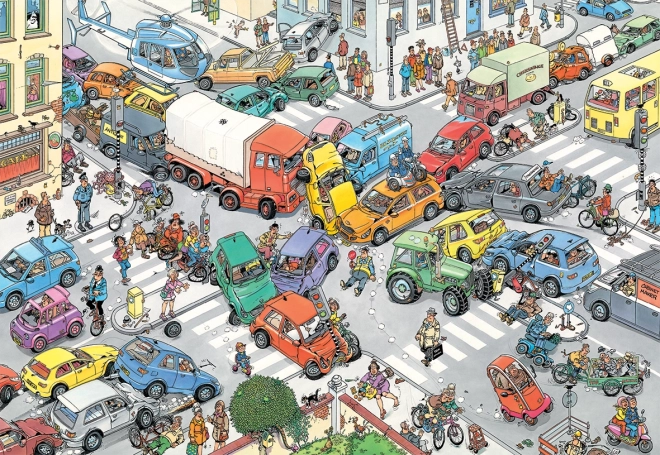 Jumbo Puzzle JvH Traffic Chaos 3000 Pieces