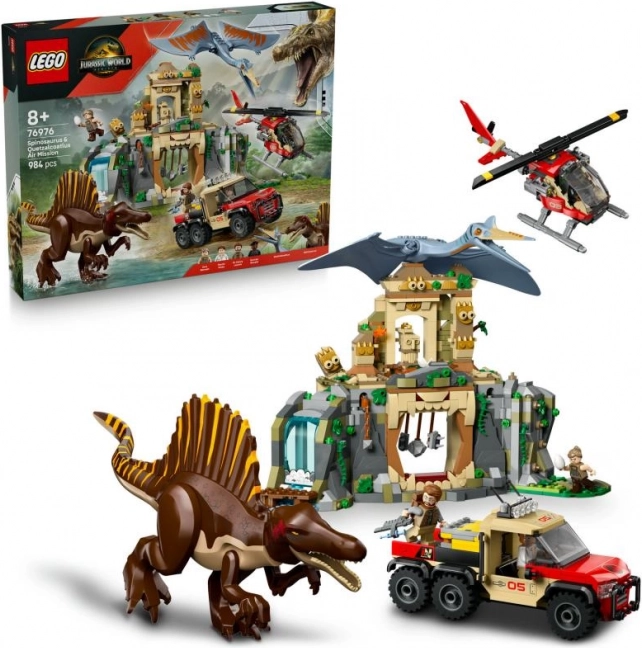 Lego Jurassic World: luftmission med Quetzalcoatlus og Spinosaurus