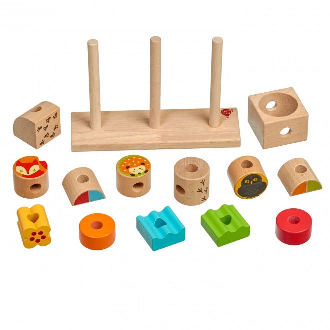 Lucy & Leo Wooden Day and Night Puzzle