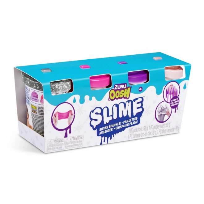 Oosh Slime Small Tube 4-Pack