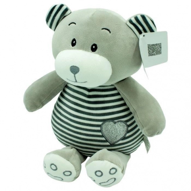 Striped Cuddly Bear Plush