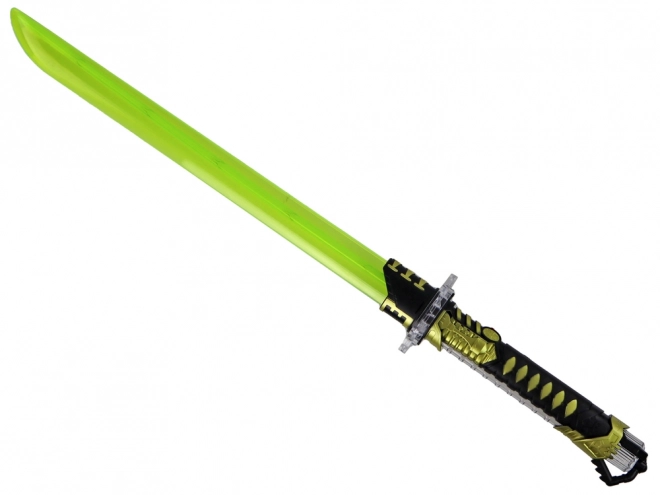 Glowing Samurai Sword for Kids - Yellow