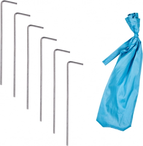Tenda da spiaggia autoportante blu