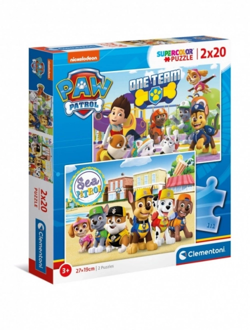 Paw Patrol Team Puzzle Set