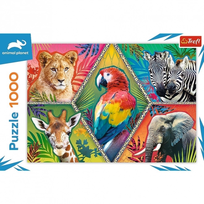 Exotic Animals Puzzle 1000 Pieces