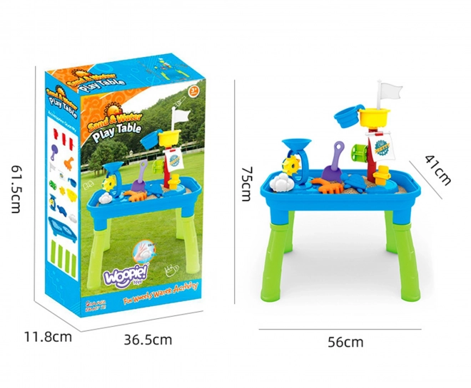 Woopie Sand and Water Pirate Ship Table