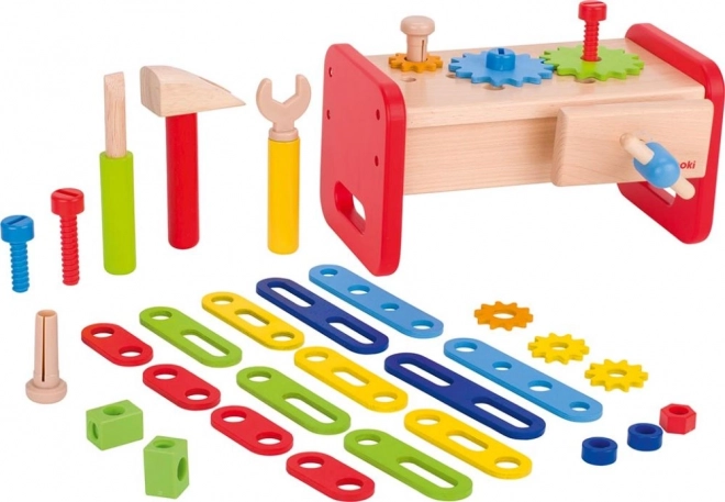 Colorful Workshop with Blocks