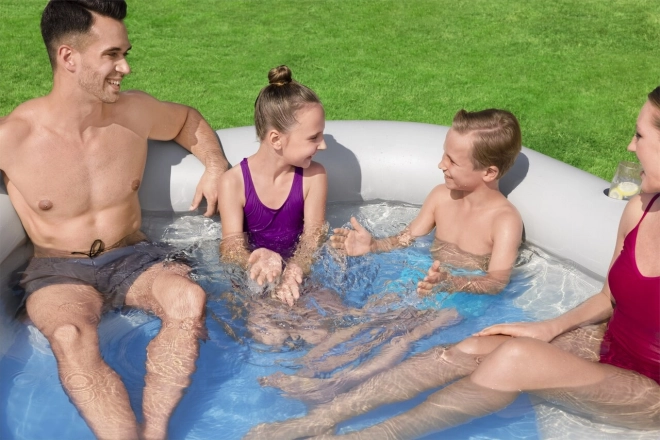 Inflatable Family Garden Pool with Seats