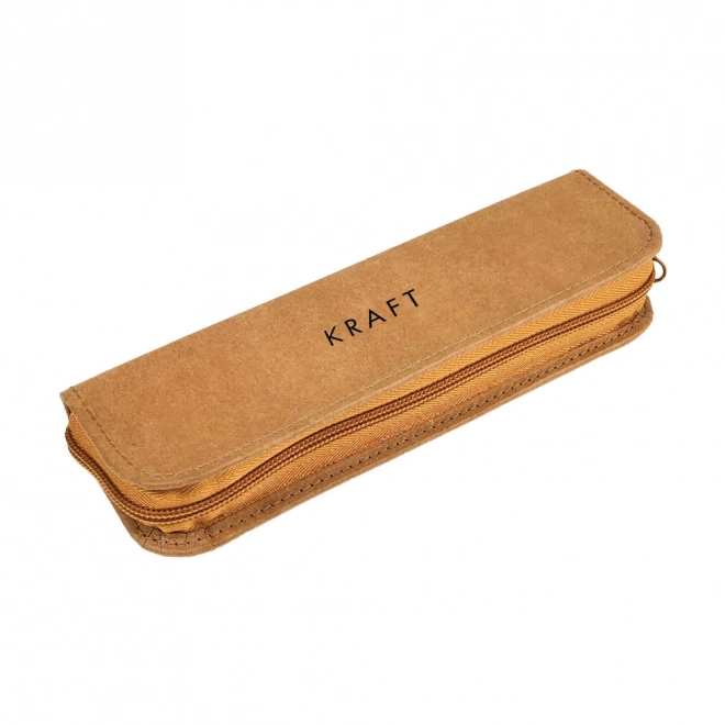 Student Pencil Case Kraft Nature