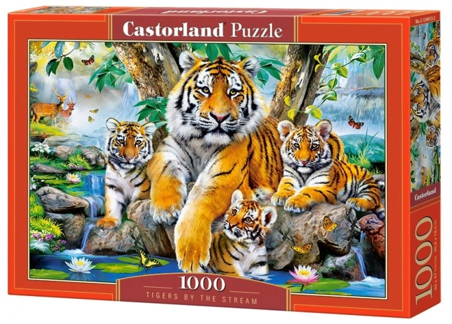 Tiger by the River Puzzle 1000 Pieces