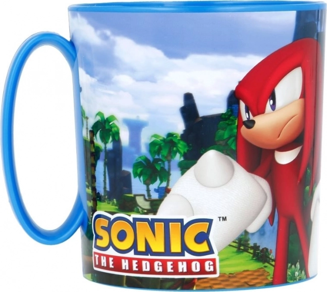 Plastic Mug with Sonic Characters 390ml