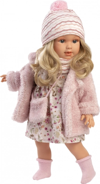 Realistic Doll Lucia with Soft Body 40 cm
