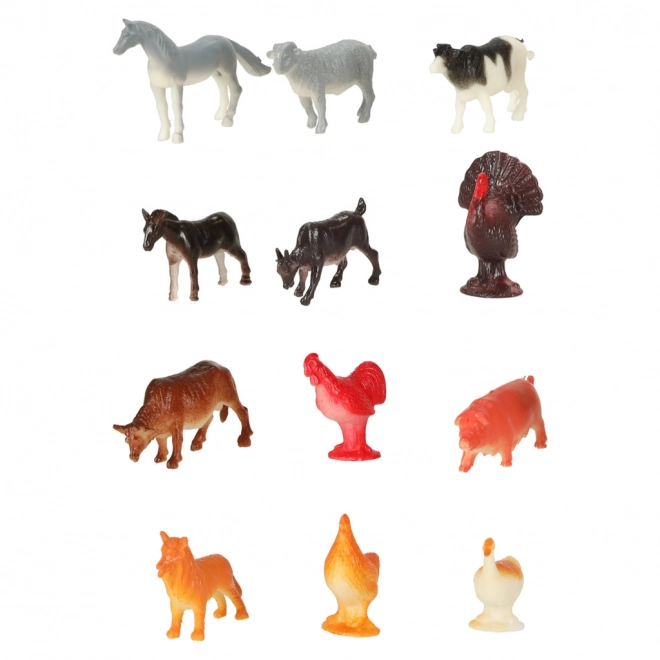 Animal Figures Set - Dinosaurs, Marine, Safari & Domestic