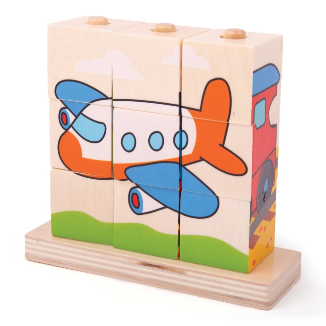 Educational fun with transport themes