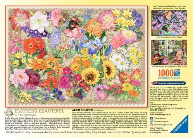 Ravensburger Blooming Flowers Puzzle 1000 Pieces