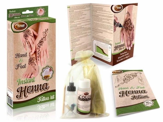 Tytoo Henna Hand And Foot Set