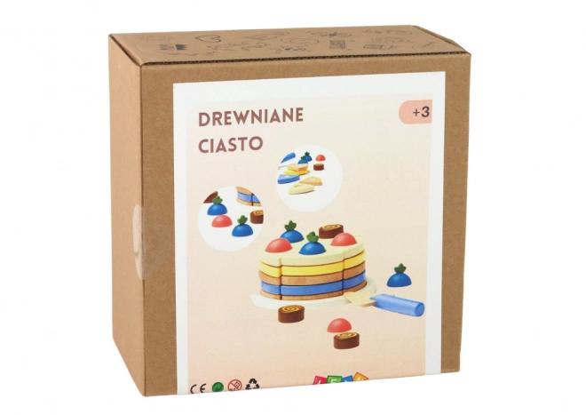 Wooden Cake Set for Kids