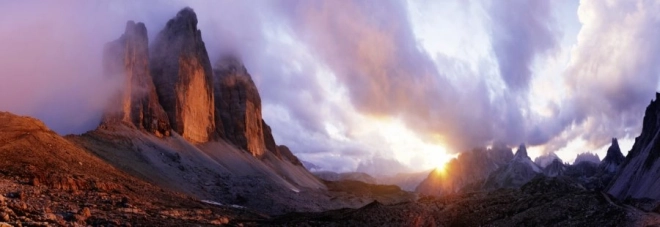 Heye Panorama Puzzle Tre Cime Dolomites Italy 1000 Pieces