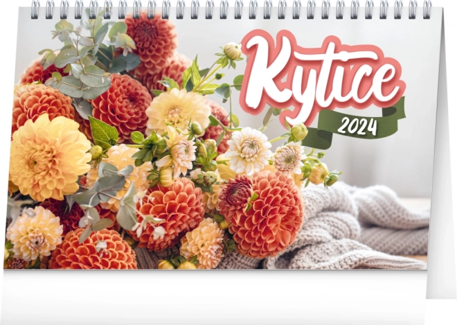 Desktop Calendar Flower Arrangements 2024