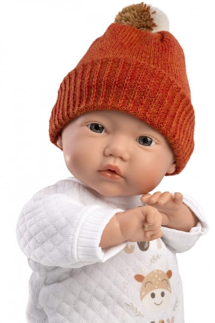 Realistic Baby Doll with Soft Fabric Body