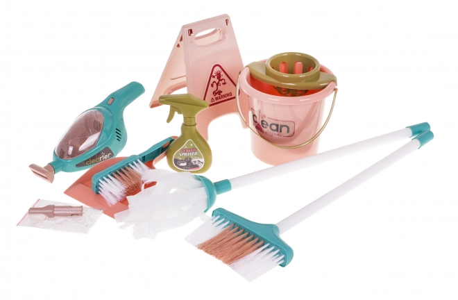 Cleaning Set with Interactive Vacuum for Kids