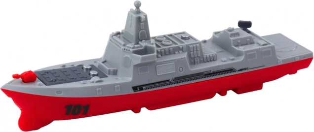 Kinder militair set met vliegdekschip, onderzeeër en straaljagers