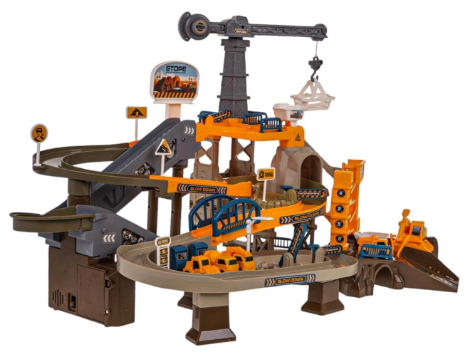 Construction Zone Playset with Accessories