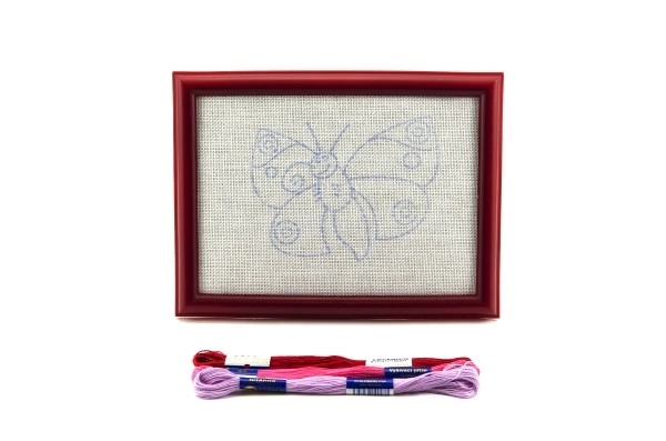 Embroidery Kit with Frame