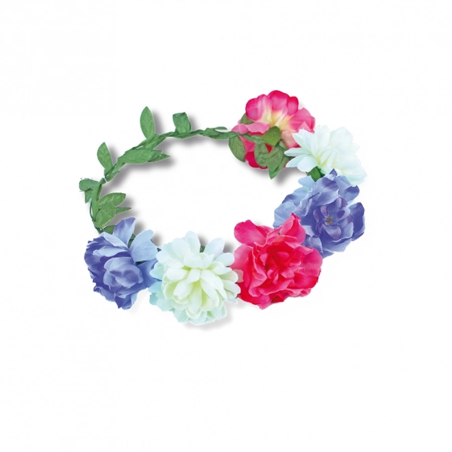 Colorful Flower Crown Headband