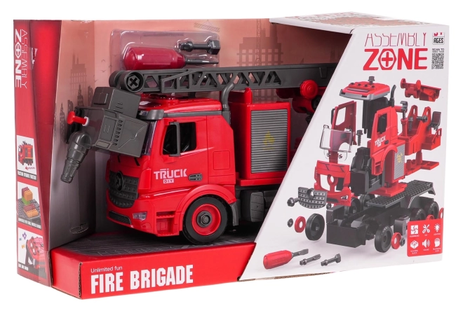 Interactive Fire Truck with Sound and Water Functions