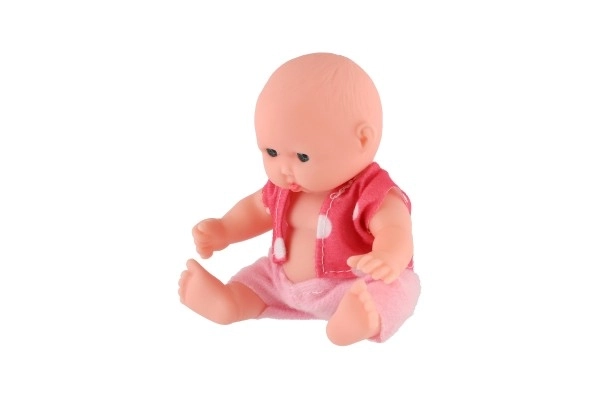 Baby Doll with Solid Plastic Body 12cm