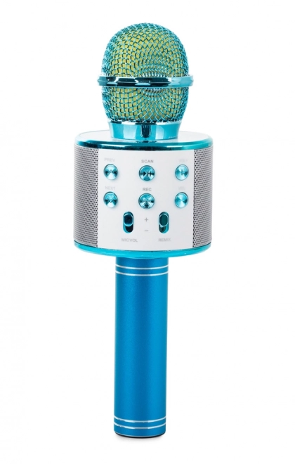 Wireless Karaoke Microphone Speaker – blue