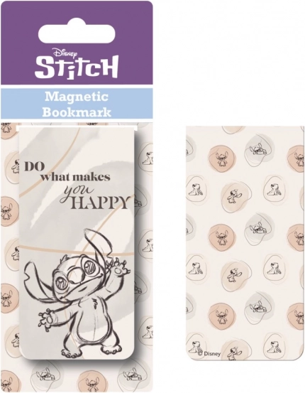 magnetic bookmark Lilo & Stitch Happy