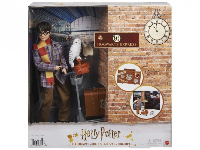 Harry Potter Doll with Hedwig Owl