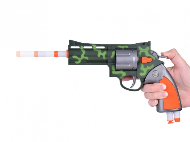 Revolver Toy Gun Set with Foam Darts