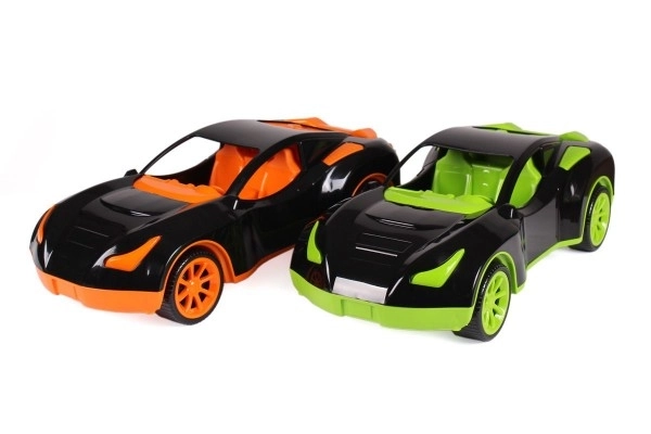 Sports Car Toy with Freewheel Action