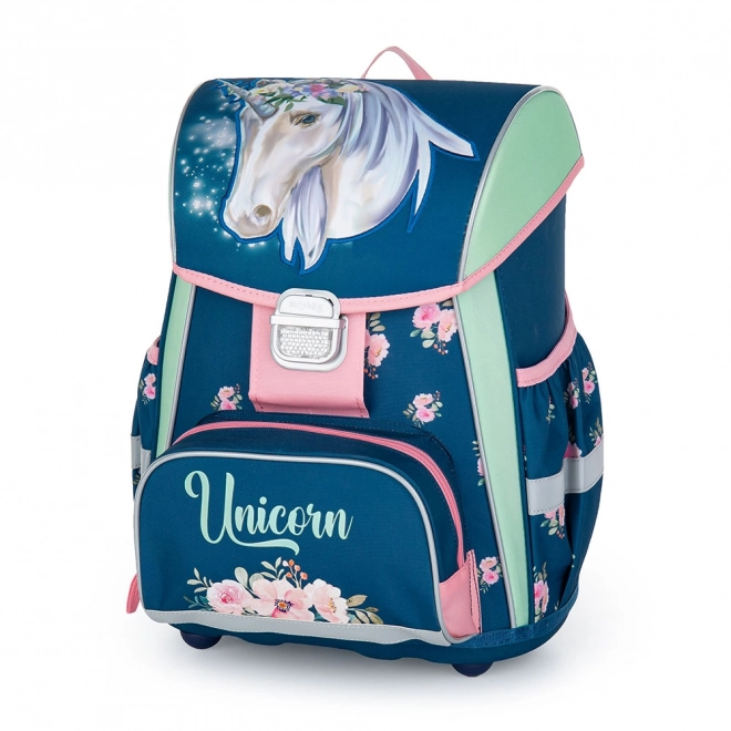 School Set Unicorn Premium - Backpack, Bag, Pencil Case