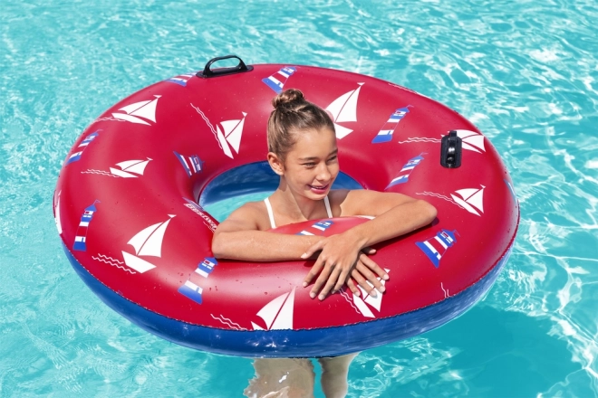 Inflatable Swim Ring Red