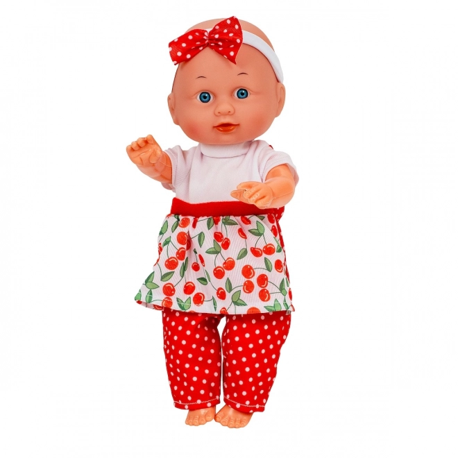 Doll Baby Julka with Crib