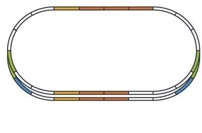 Piko Track Set E (Parallel Track)