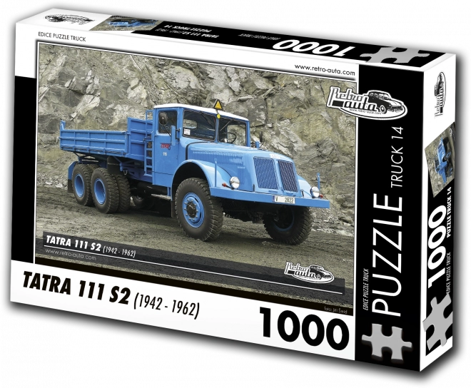 Retro Cars Truck Puzzle