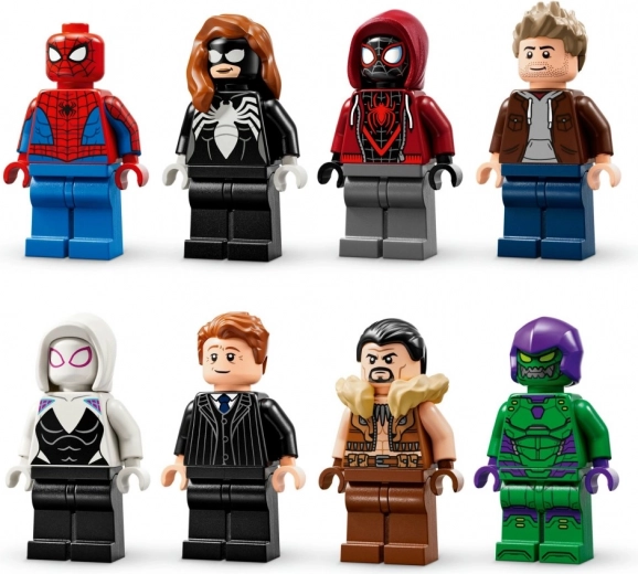 8 iconische minifiguren en actie-accessoires