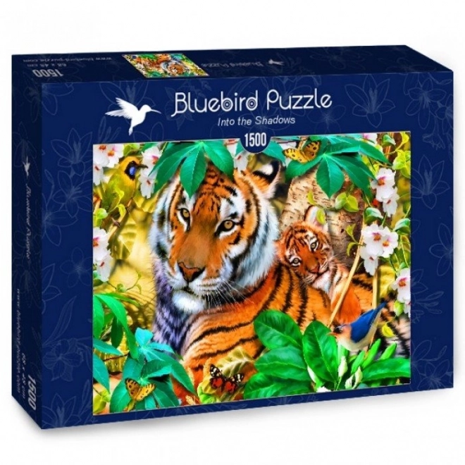 Bluebird In Shadows Puzzle 1500 Pieces