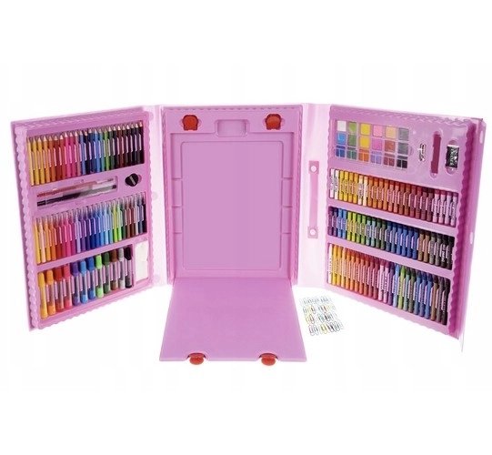 Deluxe Art Set with 208 Pieces in Carrying Case