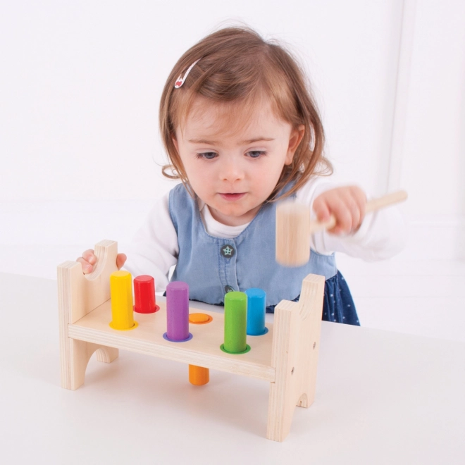 Bigjigs Baby Wooden Hammering Toy